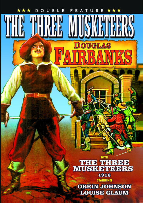 The Three Musketeers Double Feature: 1916 and 1921 Versions (Silent) (MOD) (DVD MOVIE)