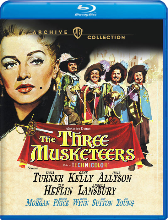 The Three Musketeers (MOD) (BluRay Movie) - movie cover art
