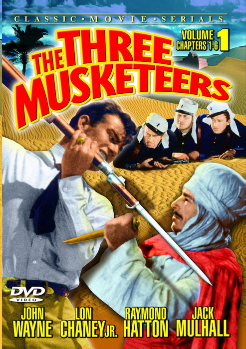The Three Musketeers, Volume 1 (Chapters 1-6) (MOD) (DVD Movie) - movie cover art