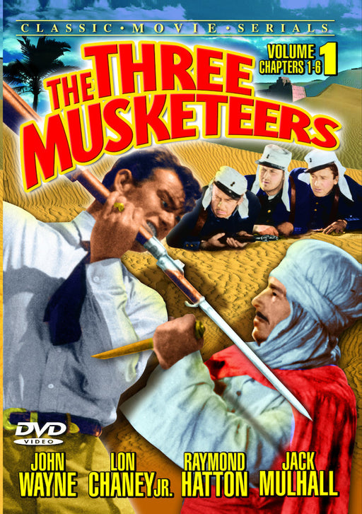 The Three Musketeers, Volume 1 (Chapters 1-6) (MOD) (DVD Movie) - movie cover art
