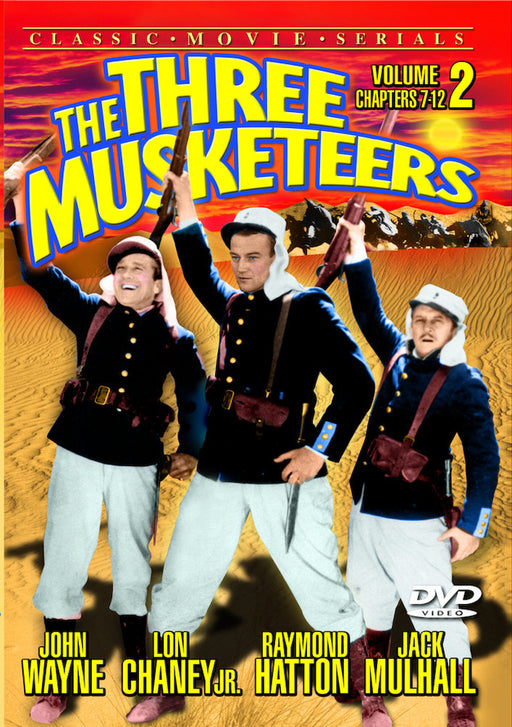 The Three Musketeers, Volume 2 (Chapters 7-12) (MOD) (DVD Movie) - movie cover art