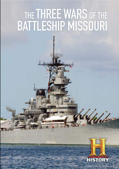The Three Wars of the Battleship Missouri (MOD) (DVD Movie) - movie cover art