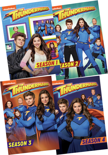 The Thundermans Season 1-4 Bundle (MOD) (DVD Movie) - movie cover art