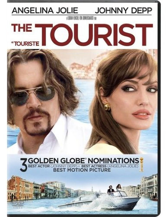 The Tourist DVD - movie cover art