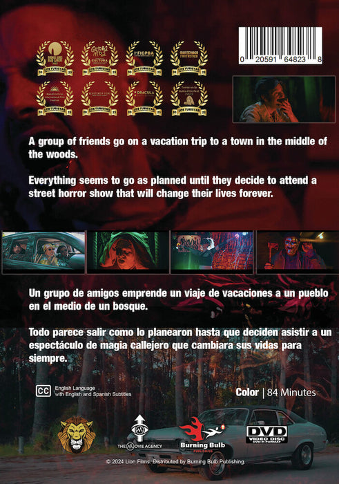 The Tourists (MOD) (DVD Movie) - back cover art