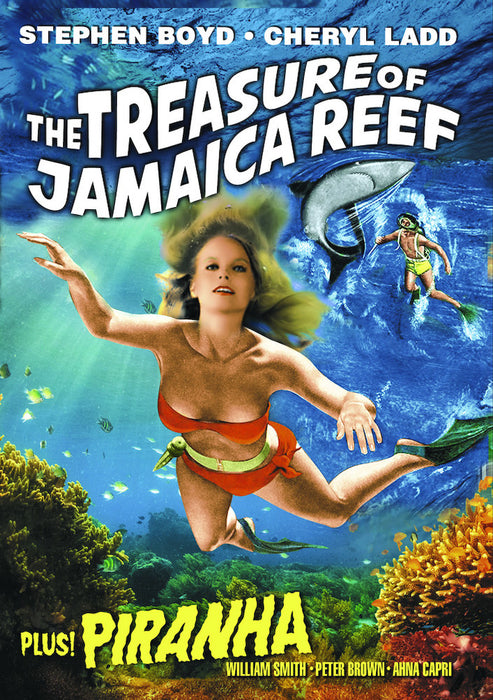 The Treasure of Jamaica Reef (1974) / Piranha (1972) (MOD) (DVD MOVIE)