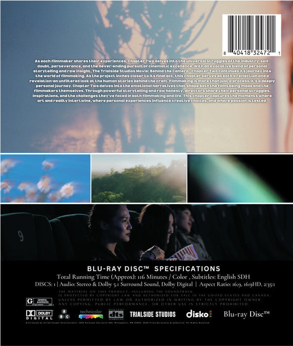 The Trialside Studios Movie: Behind the Camera (Chapter Two) (MOD) (BluRay Movie) - back cover art