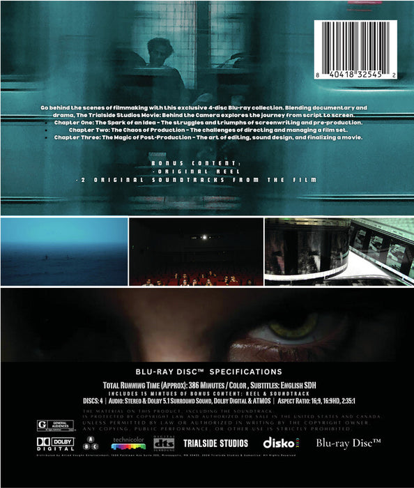 The Trialside Studios Movie: Behind the Camera (Collection Bundle) (MOD) (BluRay Movie) - back cover art