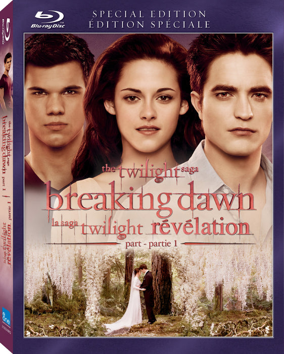 The Twilight Saga: Breaking Dawn - Part 1 (Special Edition) Blu-ray - movie cover art