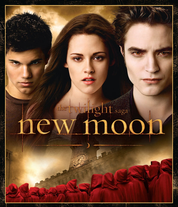 The Twilight Saga: New Moon Blu-ray - movie cover art