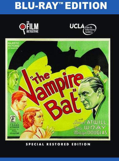 The Vampire Bat - Special Edition (The Film Detective Restored Version) (MOD) (BluRay Movie) - movie cover art