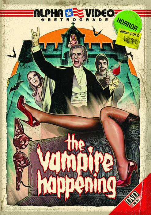 The Vampire Happening (Retro Cover Art) (MOD) (DVD MOVIE)