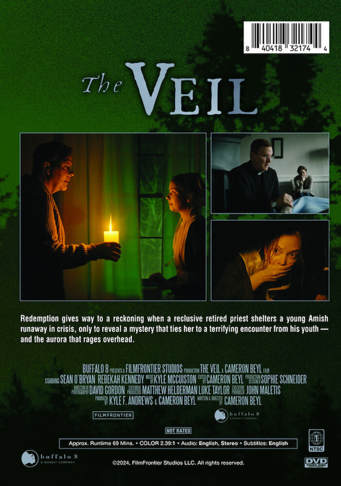 The Veil (MOD) (DVD Movie) - back cover art