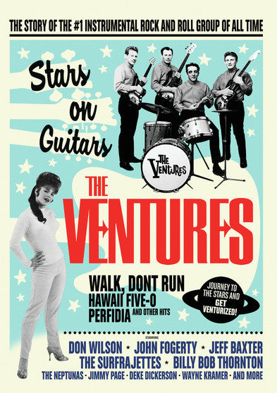 The Ventures: Stars on Guitars (MOD) (DVD Movie) - movie cover art