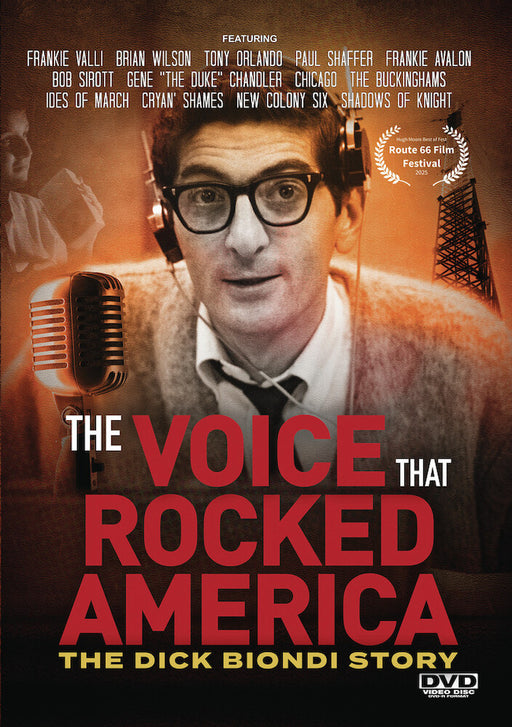 The Voice That Rocked America - The Dick Biondi Story (MOD) (DVD Movie) - movie cover art