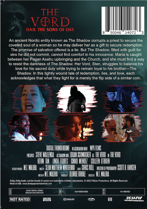 The Vord (MOD) (DVD Movie) - back cover art