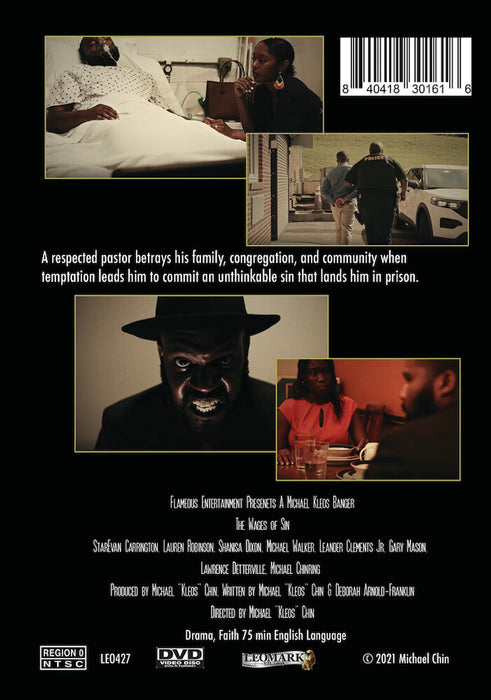 The Wages of Sin (MOD) (DVD Movie) - back cover art