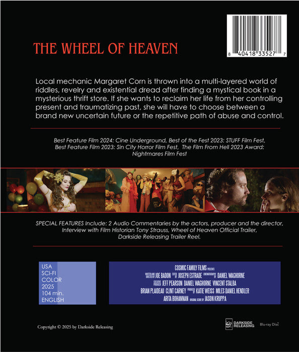 The Wheel of Heaven (MOD) (BluRay Movie) - back cover art