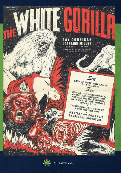 The White Gorilla (MOD) (DVD Movie) - movie cover art