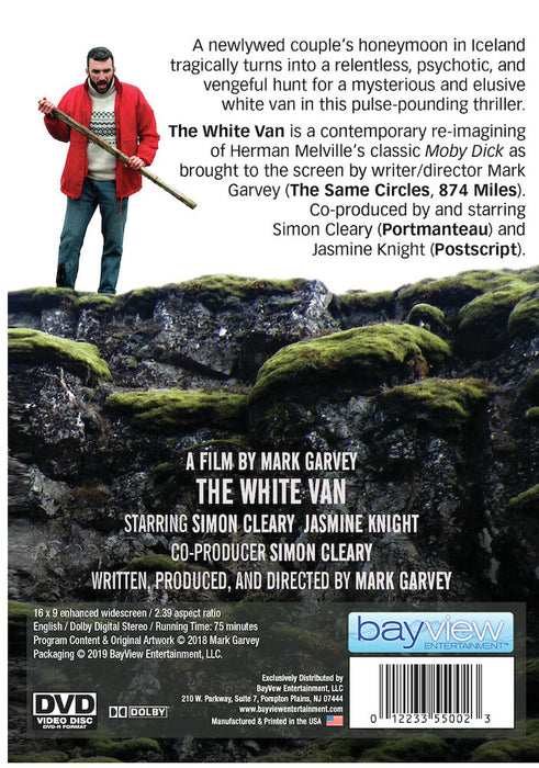 The White Van (MOD) (DVD Movie) - back cover art
