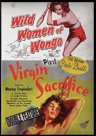 The Wild Women of Wongo / Virgin Sacrifice (MOD) (DVD Movie) - movie cover art