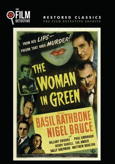 The Woman in Green (The Film Detective Restored Version) (MOD) (DVD Movie) - movie cover art