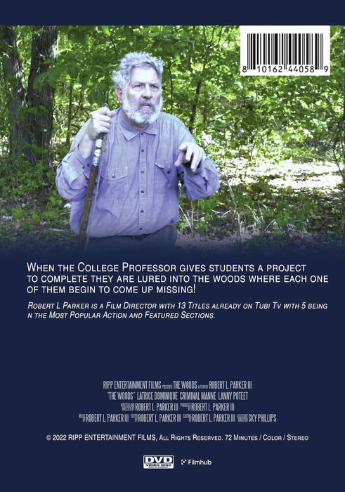 The Woods (MOD) (DVD Movie) - back cover art