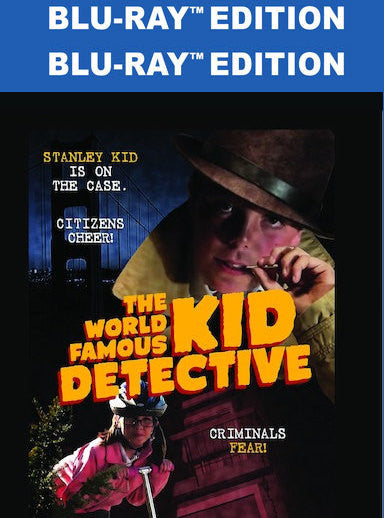 The World Famous Kid Detective (MOD) (BluRay Movie) - movie cover art