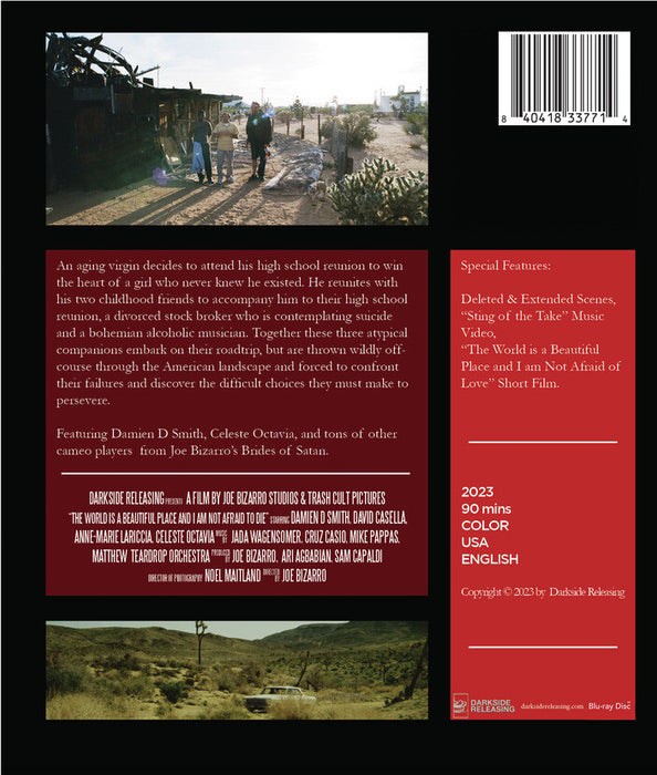 The World Is A Beautiful Place And I Am Not Afraid To Die (MOD) (BluRay Movie) - back cover art