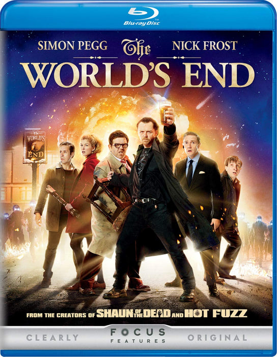 The World's End (MOD) (Blu-ray Movie) - movie cover art