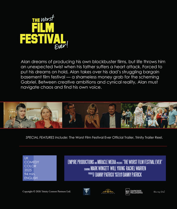 The Worst Film Festival Ever (MOD) (BluRay Movie) - back cover art