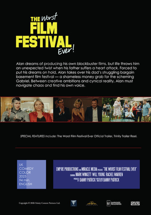 The Worst Film Festival Ever (MOD) (DVD Movie) - back cover art