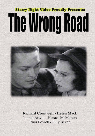 The Wrong Road (MOD) (DVD Movie) - movie cover art
