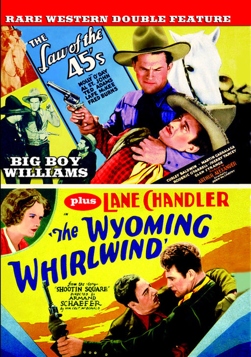 The Wyoming Whirlwind (1932) / The Law of 45's (1935) (MOD) (DVD MOVIE)