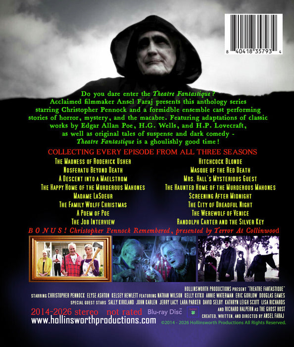 Theatre Fantastique: The Complete Series (MOD) (BluRay Movie) - back cover art