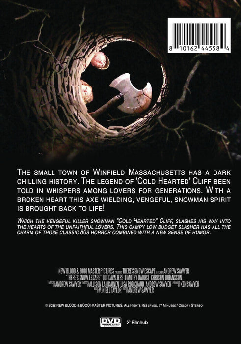 There's Snow Escape! (MOD) (DVD Movie) - back cover art