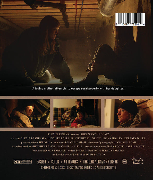 They Want Me Gone (MOD) (BluRay Movie) - back cover art