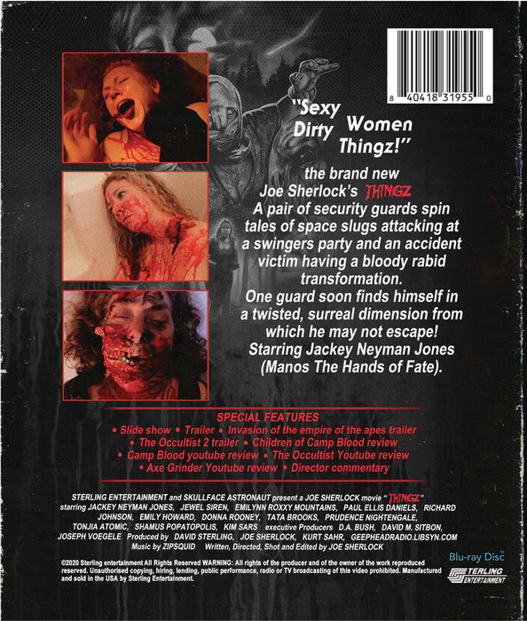 Thingz (MOD) (BluRay Movie) - back cover art