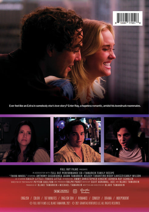 Third Wheel (MOD) (DVD Movie) - back cover art