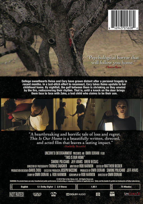 This Is Our Home (MOD) (DVD Movie) - back cover art