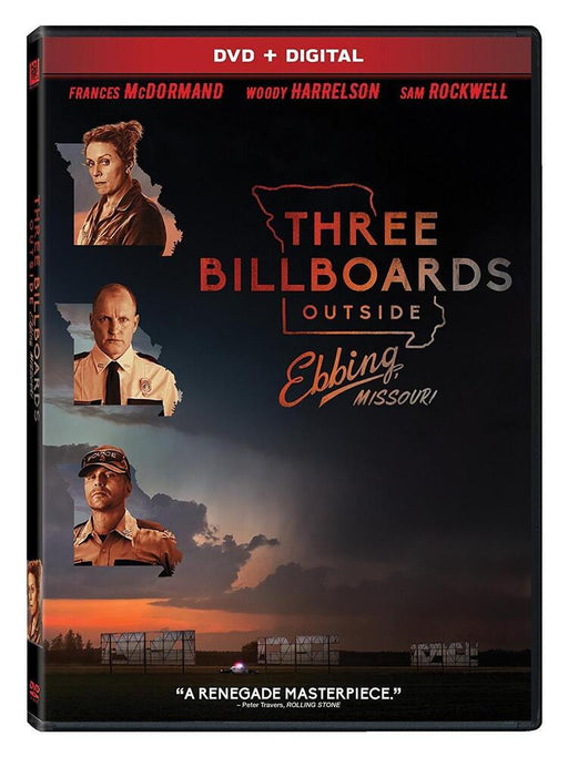 Three Billboards Outside Ebbing, Missouri (MOD) (DVD Movie) - movie cover art
