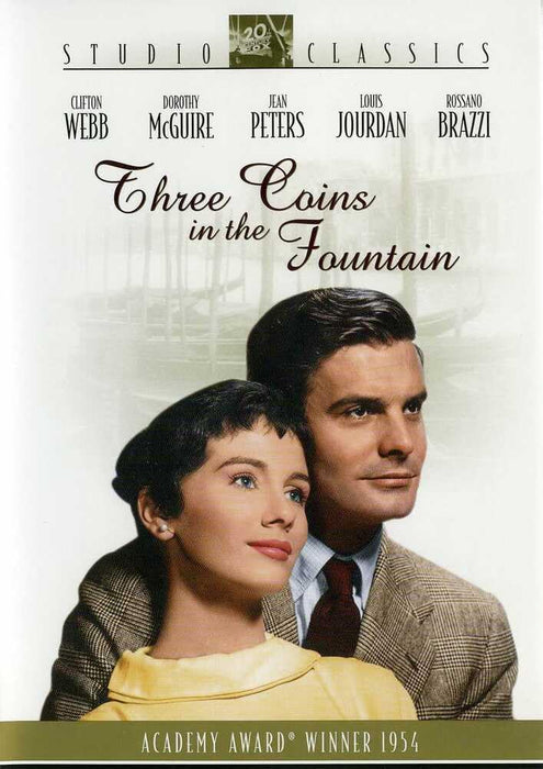 Three Coins In the Fountain DVD - movie cover art
