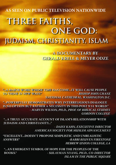 Three Faiths One God (MOD) (DVD Movie) - movie cover art