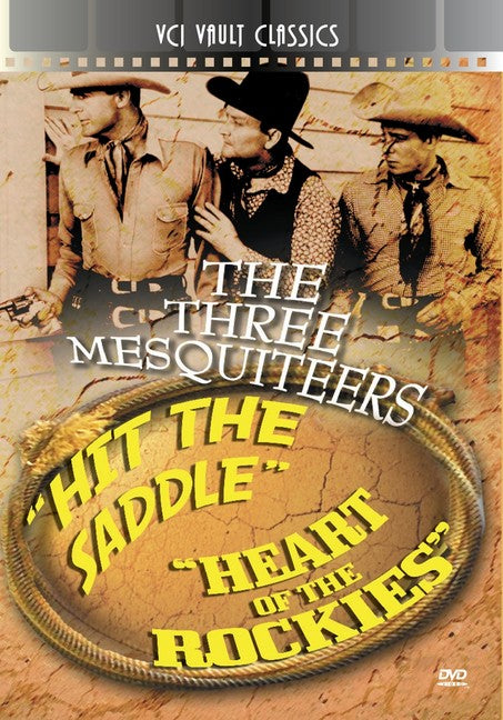 Three Mesquiteers Western Double Feature Vol 2 (Hit The Sadhit The Saddle/Heart Of Ro (MOD) (DVD Movie) - movie cover art