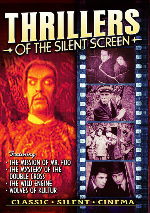 Thrillers of the Silent Screen (Silent) (MOD) (DVD MOVIE) - movie cover art