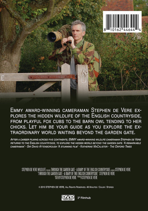 Through the Garden Gate - A Diary of the English Countryside (MOD) (DVD Movie) - back cover art