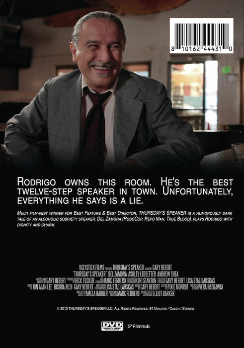 Thursday's Speaker (MOD) (DVD Movie) - back cover art