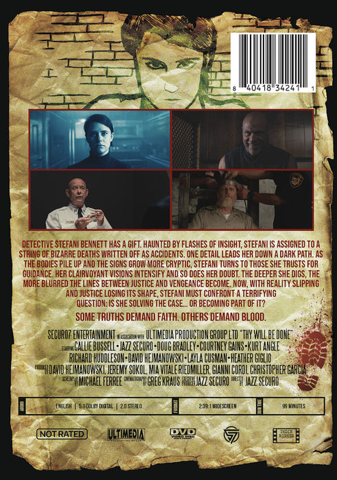 Thy Will Be Done (MOD) (DVD Movie) - back cover art