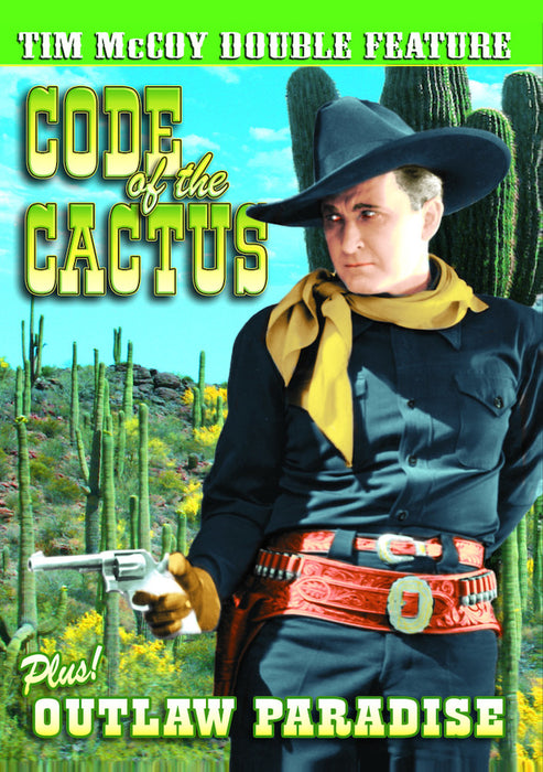 Tim McCoy Double Feature: Code of the Cactus (1939) / Outlaw Paradise  (MOD) (DVD MOVIE)