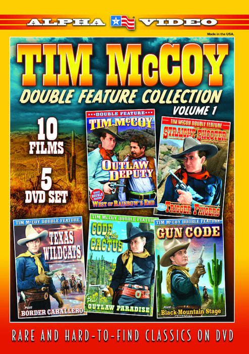 Tim McCoy Double Feature Collection, Volume 1 (5 (MOD) (DVD Movie) - movie cover art